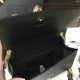 Fake Saint Laurent Monogram Shoulder Bag in Black Leather 354119 Replica