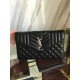 Replica Saint Laurent Satchel Medium Monogram in Black Matelasse Leather Y221260