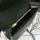 Replica Saint Laurent Top Handle Bag in Green Matelasse Leather 392738