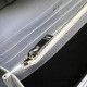 Fake Saint Laurent Violet Grained Matelasse Leather Chain Wallet Y221220 Replica