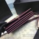 Fake YSL Saint Laurent Dylan Burgundy Calfskin Cross-body Bag 377827 Replica
