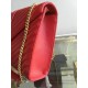 Fake YSL Saint Laurent Monogram Large Kate Chain Shoulder Bag Red Y231220 Replica