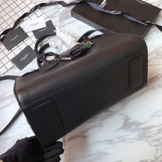 Replica YSL Top Handle Tote Black