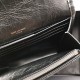 Fake YSL Saint Laurent Niki Large Wallet Crinkled Vintage Leather Black Replica
