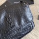 Fake YSL Saint Laurent Medium Niki Chain Bag Crocodile Black Replica