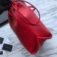 Replica YSL Saint Laurent Teddy Bucket Bag Red