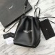 Replica YSL Saint Laurent Teddy Bucket Bag Black