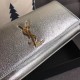 Replica YSL Saint Laurent Classic Clutch Silver