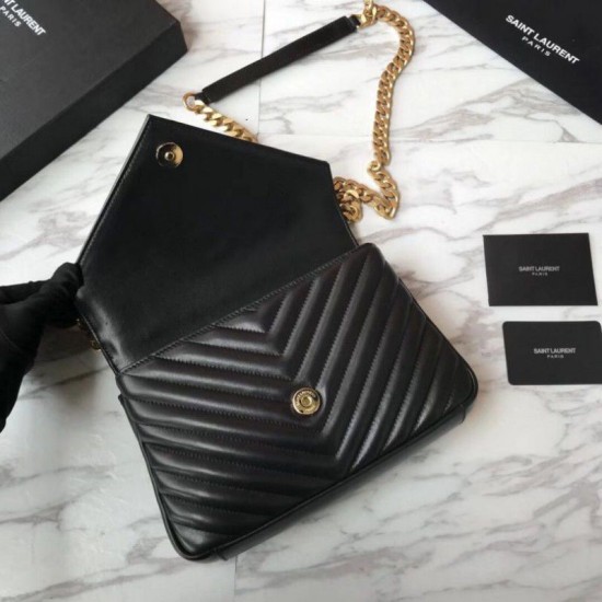 Replica YSL Saint Laurent Envelope Calfskin Bag