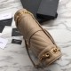 Replica YSL Saint Laurent Envelope Small Bag Grain Embossed Apricot