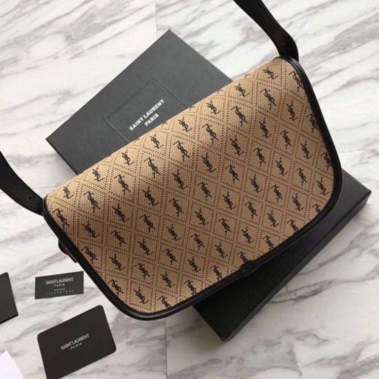 Replica YSL Saint Laurent Saddle Rounded Flap Bag