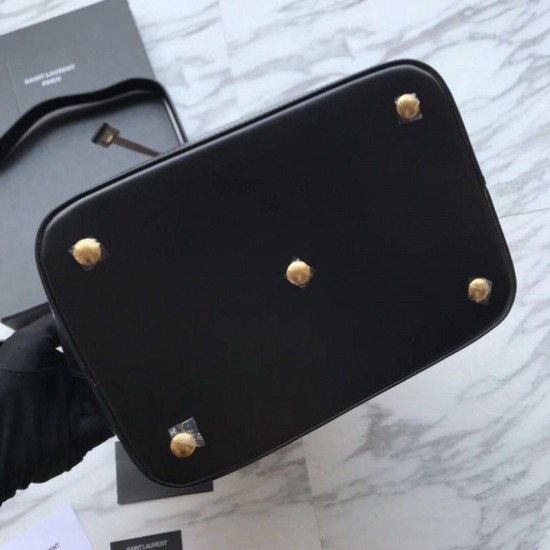 Replica YSL Saint Laurent Monogram All Over Bucket Bag