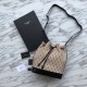 Replica YSL Saint Laurent Monogram All Over Bucket Bag