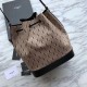 Replica YSL Saint Laurent Monogram All Over Bucket Bag