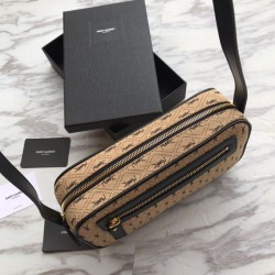 Fake YSL Saint Laurent All Over Camera Monogram Bag Replica