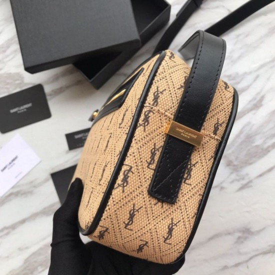 Fake YSL Saint Laurent All Over Camera Monogram Bag Replica