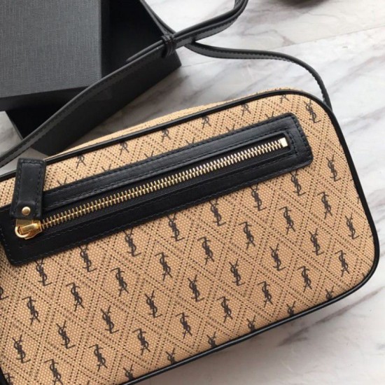 Fake YSL Saint Laurent All Over Camera Monogram Bag Replica