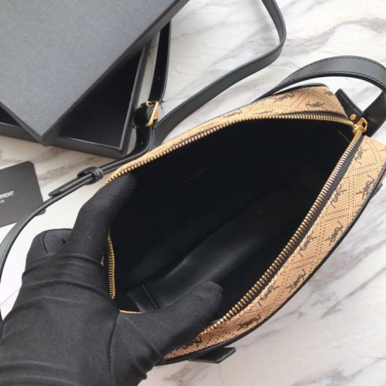 Fake YSL Saint Laurent All Over Camera Monogram Bag Replica