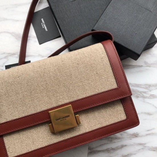Replica YSL Saint Laurent Medium Bellechasse Bag Brown