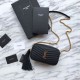 Replica YSL Saint Laurent LouLou Chain Bag Black