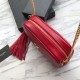 Fake YSL Saint Laurent LouLou Chain Bag Red Replica