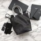 Replica YSL Saint Lauren Shopping Tote Bags Black