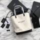 Fake YSL Saint Lauren Shopping Tote Bags Whte Replica