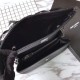 Fake Saint Laurent Medium West Hollywood Bag in Crocodile Embossed Leather Black Replica