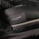 Fake Saint Laurent Medium West Hollywood Bag in Crocodile Embossed Leather Black Replica