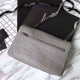 Fake Saint Laurent Medium West Hollywood Bag in Crocodile Embossed Leather Gray Replica
