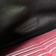 Fake YSL Saint Laurent Grained Matelasse Chain Wallet Claret Replica