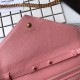 Fake YSL Saint Laurent Grained Matelasse Chain Wallet Rose Replica