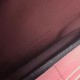 Fake YSL Saint Laurent Grained Matelasse Chain Wallet Rose Replica