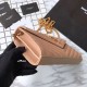 Fake YSL Saint Laurent Grained Matelasse Chain Wallet Yellow Replica
