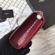 Replica YSL Saint Laurent Medium Kate Monogram Tassel Croco Leather Shoulder Bag Claret