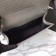 Replica YSL Saint Laurent Medium Kate Monogram Tassel Croco Leather Shoulder Bag Gray