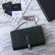 Fake YSL Saint Laurent Medium Kate Monogram Tassel Croco Leather Shoulder Bag Green Replica Replica YSL Saint Laurent Medium Kate Monogram Tassel Croco Leather Shoulder Bag Green