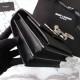 Fake YSL Saint Laurent Medium Sunset Bag Black Replica