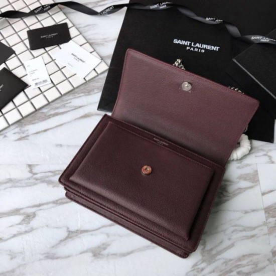 Replica YSL Saint Laurent Medium Sunset Bag Bordeaux Replica YSL Saint Laurent Medium Sunset Bag Bordeaux
