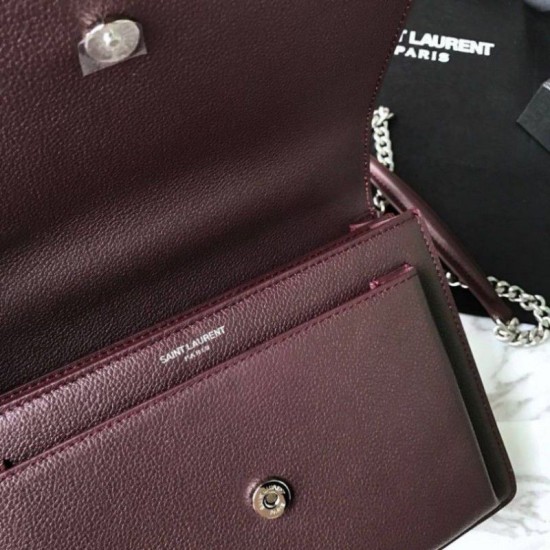 Replica YSL Saint Laurent Medium Sunset Bag Bordeaux Replica YSL Saint Laurent Medium Sunset Bag Bordeaux