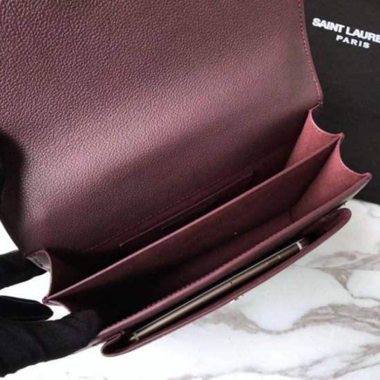 Replica YSL Saint Laurent Medium Sunset Bag Bordeaux Replica YSL Saint Laurent Medium Sunset Bag Bordeaux