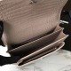 Fake YSL Saint Laurent Medium Sunset Bag In Crocodile Embossed Shiny Leather Apricot Replica