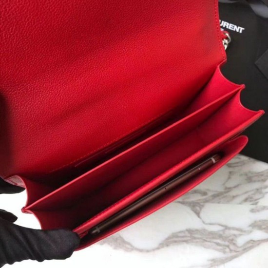Replica YSL Saint Laurent Medium Sunset Bag Red