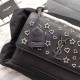 Fake YSL Saint Laurent Medium Sunset Star Bag Black Replica