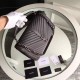 Replica Saint Laurent Large Monogram College Bag in Anthracite Goatskin