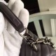 Replica Saint Laurent Large Monogram College Bag in Anthracite Goatskin