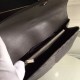 Replica Saint Laurent Large Monogram College Bag in Anthracite Goatskin