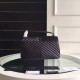 Replica Saint Laurent Large Monogram College Bag in Black Goatskin