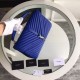 Replica Saint Laurent Large Monogram College Bag in Blue Goatskin