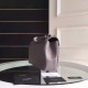 Replica Saint Laurent Large Monogram College Bag in Grey Goatskin